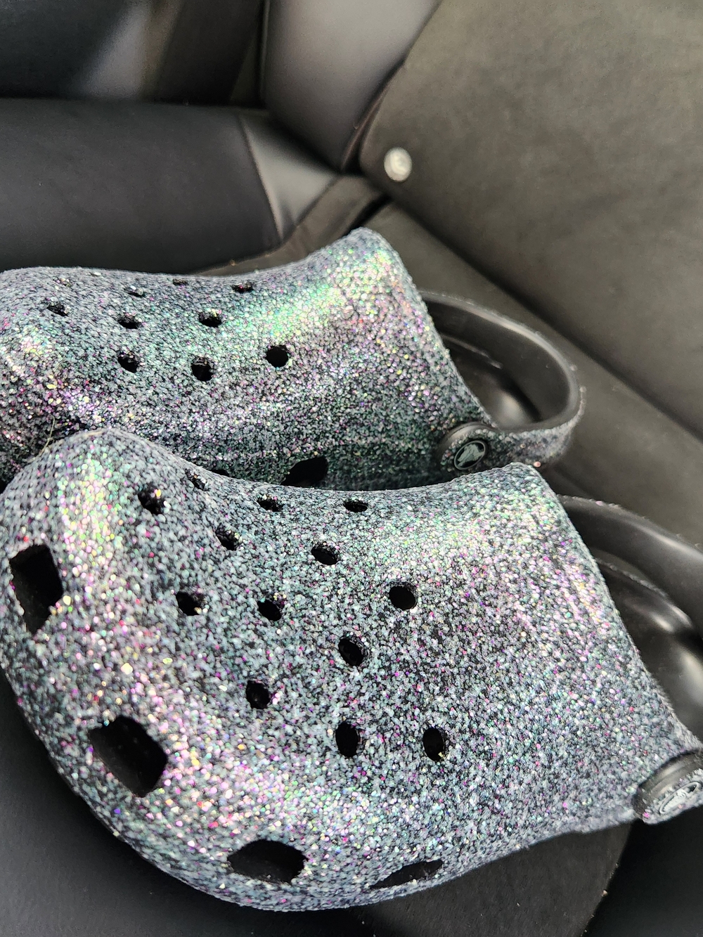 Crocs Classic Glitter Clog Limited Edition - Men’s 8 - 205942-0C4 / WOMENS 10